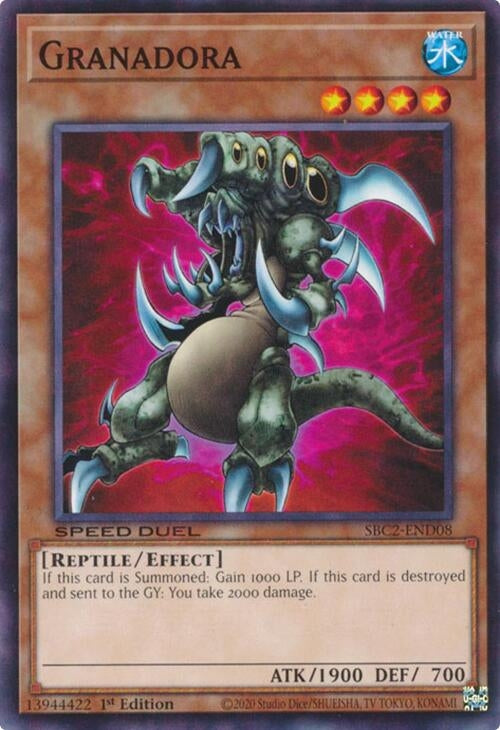 Image for Granadora (Speed Duel: Battle City Finals) (SBC2-END08) - YuGiOh