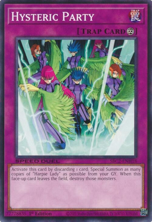 Image for Hysteric Party (Speed Duel: Battle City Finals) (SBC2-ENH18) - YuGiOh