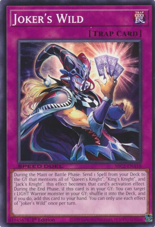 Image for Joker's Wild (Speed Duel: Battle City Finals) (SBC2-ENA18) - YuGiOh