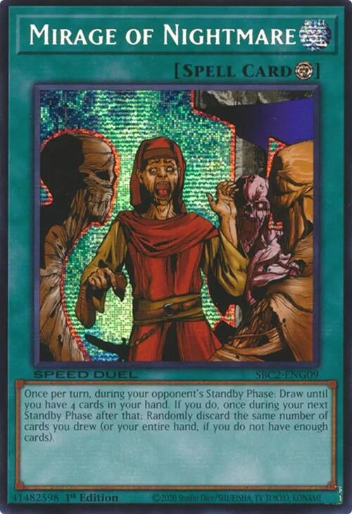Image for Mirage of Nightmare (PSR) (Speed Duel: Battle City Finals) (SBC2-ENG09) - YuGiOh