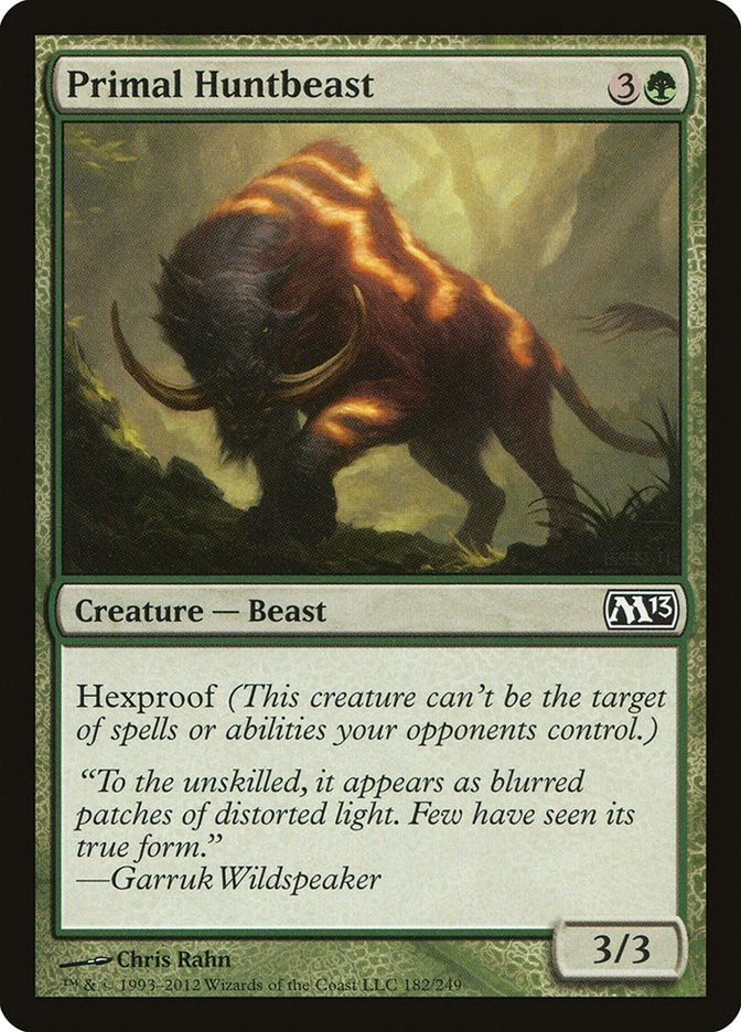 Image for Primal Huntbeast (Magic 2013 (M13)) (182) - Magic: The Gathering