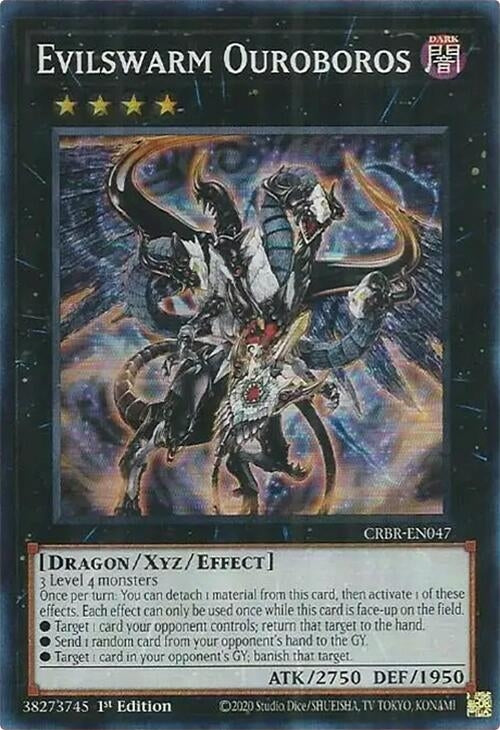 Image for Evilswarm Ouroboros (SR) (Crossover Breakers) (CRBR-EN047) - YuGiOh