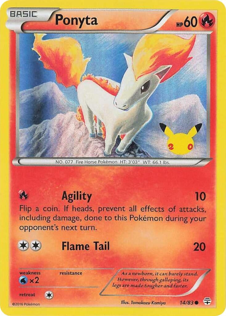 Image for Ponyta (Celebrations) (014/083) - Pokemon