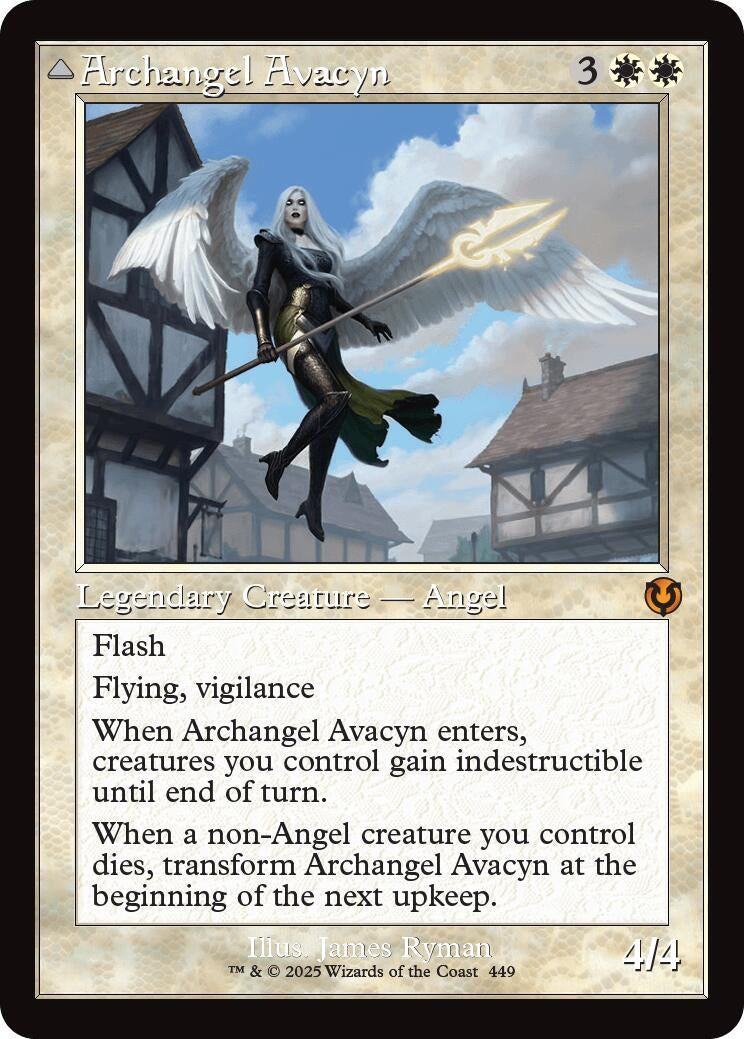 Image for Archangel Avacyn (Retro Frame) (Innistrad Remastered) (449) - Magic: The Gathering
