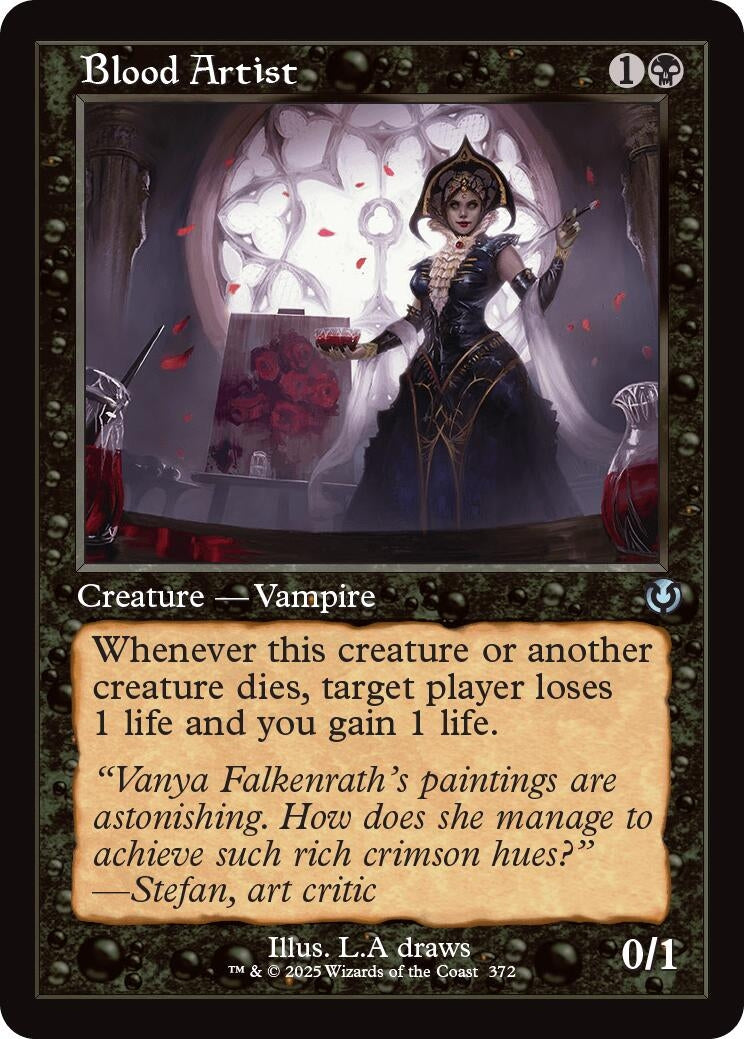 Image for Blood Artist (Retro Frame) (Innistrad Remastered) (372) - Magic: The Gathering