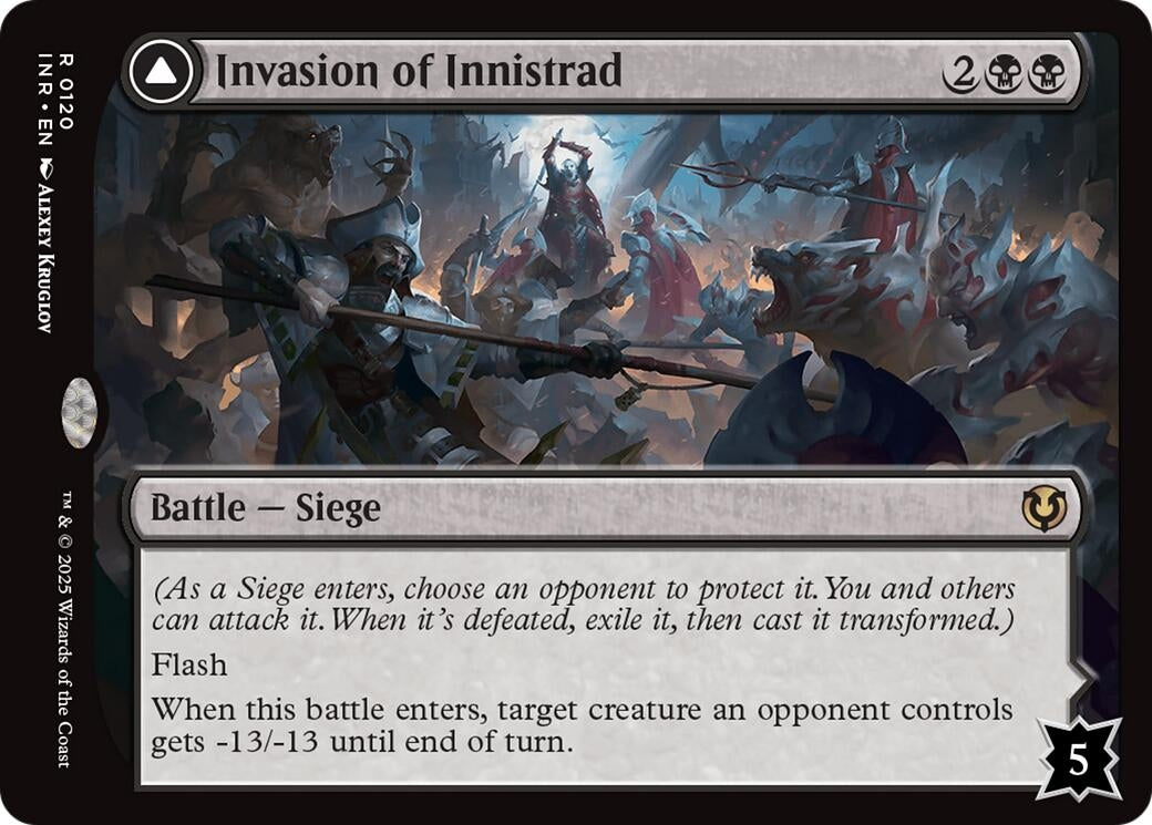 Image for Invasion of Innistrad (Innistrad Remastered) (120) - Magic: The Gathering