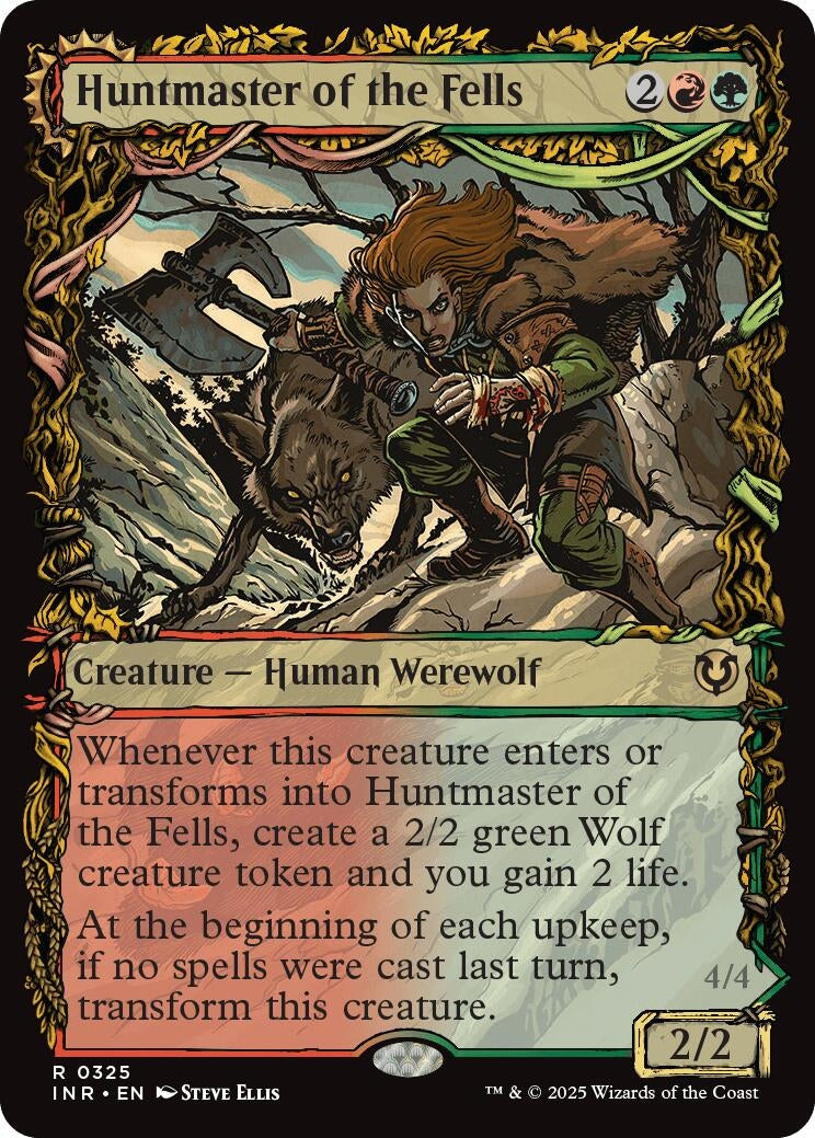 Image for Huntmaster of the Fells (Showcase) (Innistrad Remastered) (325) - Magic: The Gathering