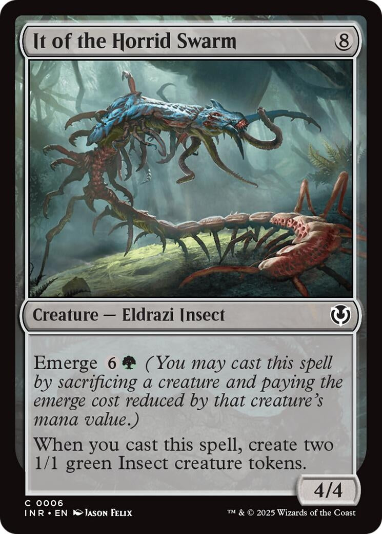 Image for It of the Horrid Swarm (Innistrad Remastered) (6) - Magic: The Gathering