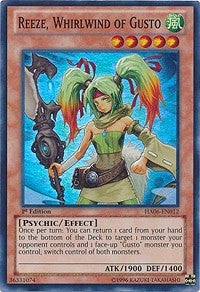 Image for Reeze, Whirlwind of Gusto (Hidden Arsenal 6: Omega Xyz) (HA06-EN012) - YuGiOh