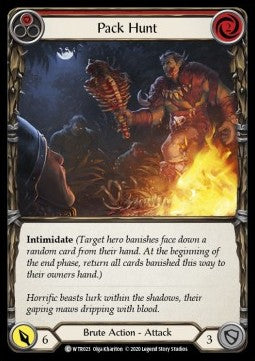 Pack Hunt (Red) (Normal) - Welcome to Rathe - Unlimited (Common) [WTR-U-WTR023]