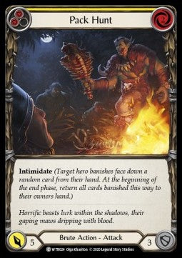 Pack Hunt (Yellow) (Normal) - Welcome to Rathe - Unlimited (Common) [WTR-U-WTR024]