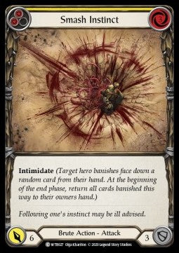 Smash Instinct (Yellow) (Normal) - Welcome to Rathe - Unlimited (Common) [WTR-U-WTR027]