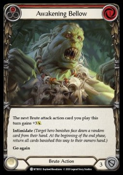 Awakening Bellow (Red) (Normal) - Welcome to Rathe - Unlimited (Common) [WTR-U-WTR032]