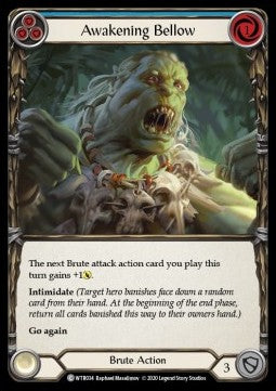 Awakening Bellow (Blue) (Normal) - Welcome to Rathe - Unlimited (Common) [WTR-U-WTR034]