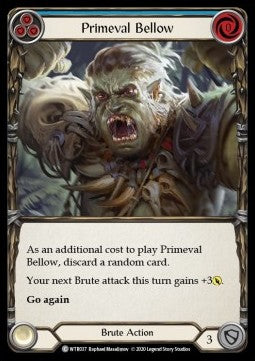 Primeval Bellow (Blue) (Normal) - Welcome to Rathe - Unlimited (Common) [WTR-U-WTR037]