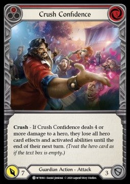 Crush Confidence (Red) (Normal) - Welcome to Rathe - Unlimited (Common) [WTR-U-WTR063]