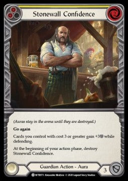 Stonewall Confidence (Yellow) (Normal) - Welcome to Rathe - Unlimited (Common) [WTR-U-WTR073]