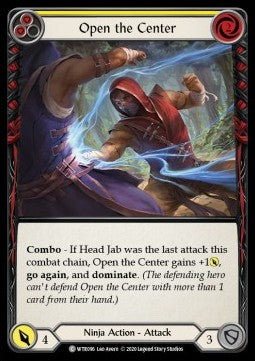 Open the Center (Yellow) (Normal) - Welcome to Rathe - Unlimited (Common) [WTR-U-WTR096]