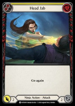 Head Jab (Yellow) (Normal) - Welcome to Rathe - Unlimited (Common) [WTR-U-WTR099]