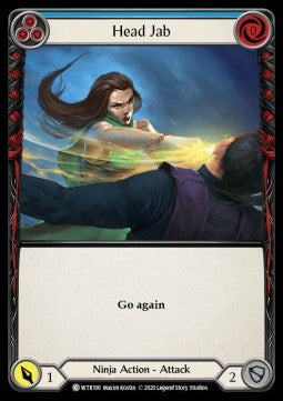 Head Jab (Blue) (Normal) - Welcome to Rathe - Unlimited (Common) [WTR-U-WTR100]