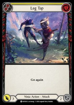 Leg Tap (Yellow) (Normal) - Welcome to Rathe - Unlimited (Common) [WTR-U-WTR102]