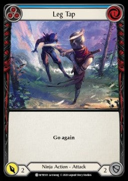 Leg Tap (Blue) (Normal) - Welcome to Rathe - Unlimited (Common) [WTR-U-WTR103]