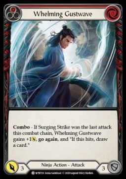 Whelming Gustwave (Red) (Normal) - Welcome to Rathe - Unlimited (Common) [WTR-U-WTR110]
