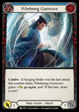 Whelming Gustwave (Blue) (Normal) - Welcome to Rathe - Unlimited (Common) [WTR-U-WTR112]