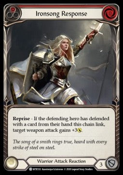 Ironsong Response (Red) (Normal) - Welcome to Rathe - Unlimited (Common) [WTR-U-WTR132]