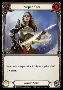 Sharpen Steel (Red) (Normal) - Welcome to Rathe - Unlimited (Common) [WTR-U-WTR141]