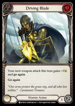 Driving Blade (Red) (Normal) - Welcome to Rathe - Unlimited (Common) [WTR-U-WTR144]