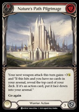 Nature's Path Pilgrimage (Red) (Normal) - Welcome to Rathe - Unlimited (Common) [WTR-U-WTR147]