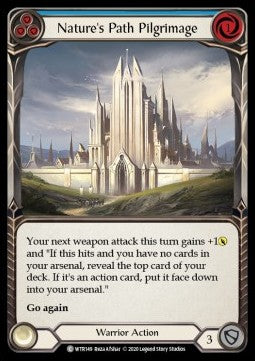 Nature's Path Pilgrimage (Blue) (Normal) - Welcome to Rathe - Unlimited (Common) [WTR-U-WTR149]