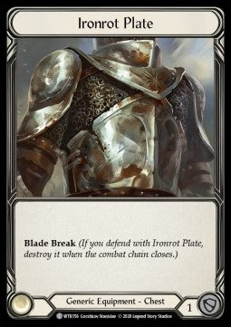 Ironrot Plate (Normal) - Welcome to Rathe - Unlimited (Common) [WTR-U-WTR156]