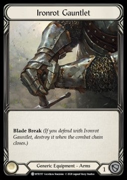 Ironrot Gauntlet (Normal) - Welcome to Rathe - Unlimited (Common) [WTR-U-WTR157]