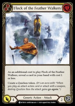 Flock of the Feather Walkers (Yellow) (Normal) - Welcome to Rathe - Unlimited (Common) [WTR-U-WTR183]