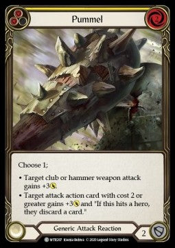 Pummel (Yellow) (Normal) - Welcome to Rathe - Unlimited (Common) [WTR-U-WTR207]