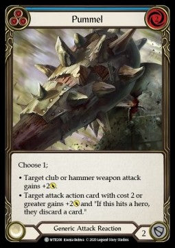 Pummel (Blue) (Normal) - Welcome to Rathe - Unlimited (Common) [WTR-U-WTR208]
