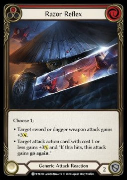 Razor Reflex (Red) (Normal) - Welcome to Rathe - Unlimited (Common) [WTR-U-WTR209]