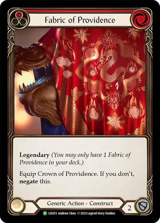 Image for Fabric of Providence // Crown of Providence - LSS013 (Flesh and Blood: Promo Cards) (LSS013) - Flesh and Blood TCG