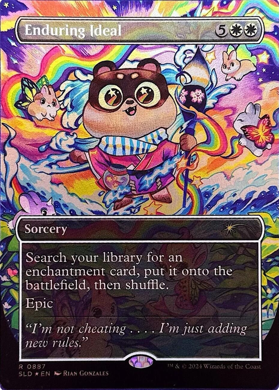 Image for Enduring Ideal (Rainbow Foil) (Secret Lair Drop Series) (887) - Magic: The Gathering