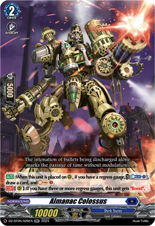 Image for Almanac Colossus (DZ-BT05: Omniscient Awakening) (DZ-BT05/026EN) - Cardfight Vanguard
