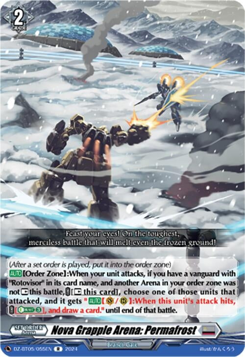 Image for Nova Grapple Arena: Permafrost (DZ-BT05: Omniscient Awakening) (DZ-BT05/055EN) - Cardfight Vanguard