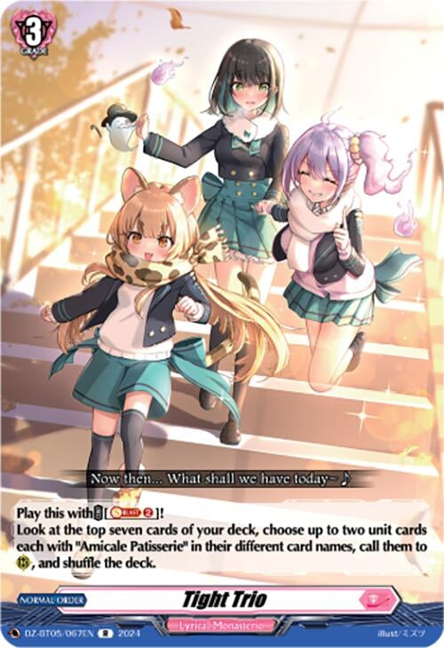 Image for Tight Trio (DZ-BT05: Omniscient Awakening) (DZ-BT05/067EN) - Cardfight Vanguard
