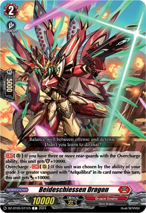 Image for Beideschiessen Dragon (DZ-BT05: Omniscient Awakening) (DZ-BT05/071EN) - Cardfight Vanguard
