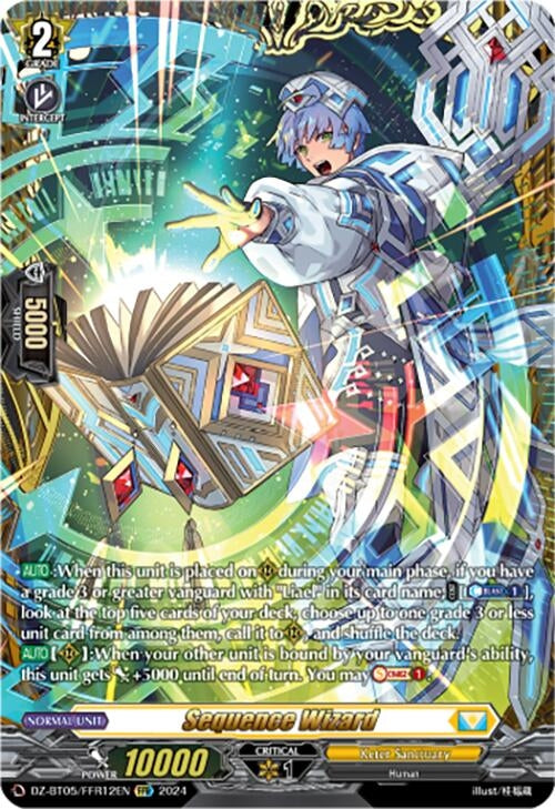 Image for Sequence Wizard (FFR) (DZ-BT05: Omniscient Awakening) (DZ-BT05/FFR12EN) - Cardfight Vanguard