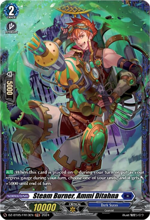 Image for Steam Burner, Ammi Ditahna  (FR) (DZ-BT05: Omniscient Awakening) (DZ-BT05/FR13EN) - Cardfight Vanguard