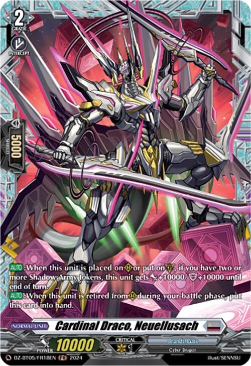 Image for Cardinal Draco, Neuellusach (FR) (DZ-BT05: Omniscient Awakening) (DZ-BT05/FR18EN) - Cardfight Vanguard