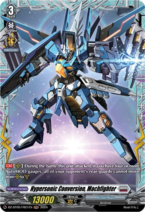 Image for Hypersonic Conversion, Machfighter (FR) (DZ-BT05: Omniscient Awakening) (DZ-BT05/FR21EN) - Cardfight Vanguard