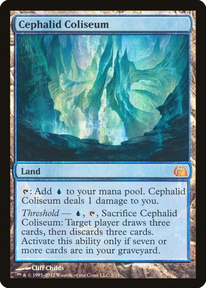 Image for Cephalid Coliseum (From the Vault: Realms) (3) - Magic: The Gathering